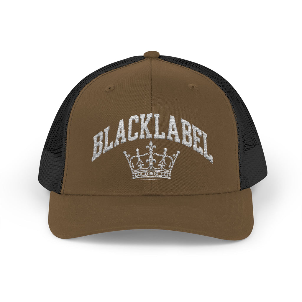 Black Label Crown Trucker Cap