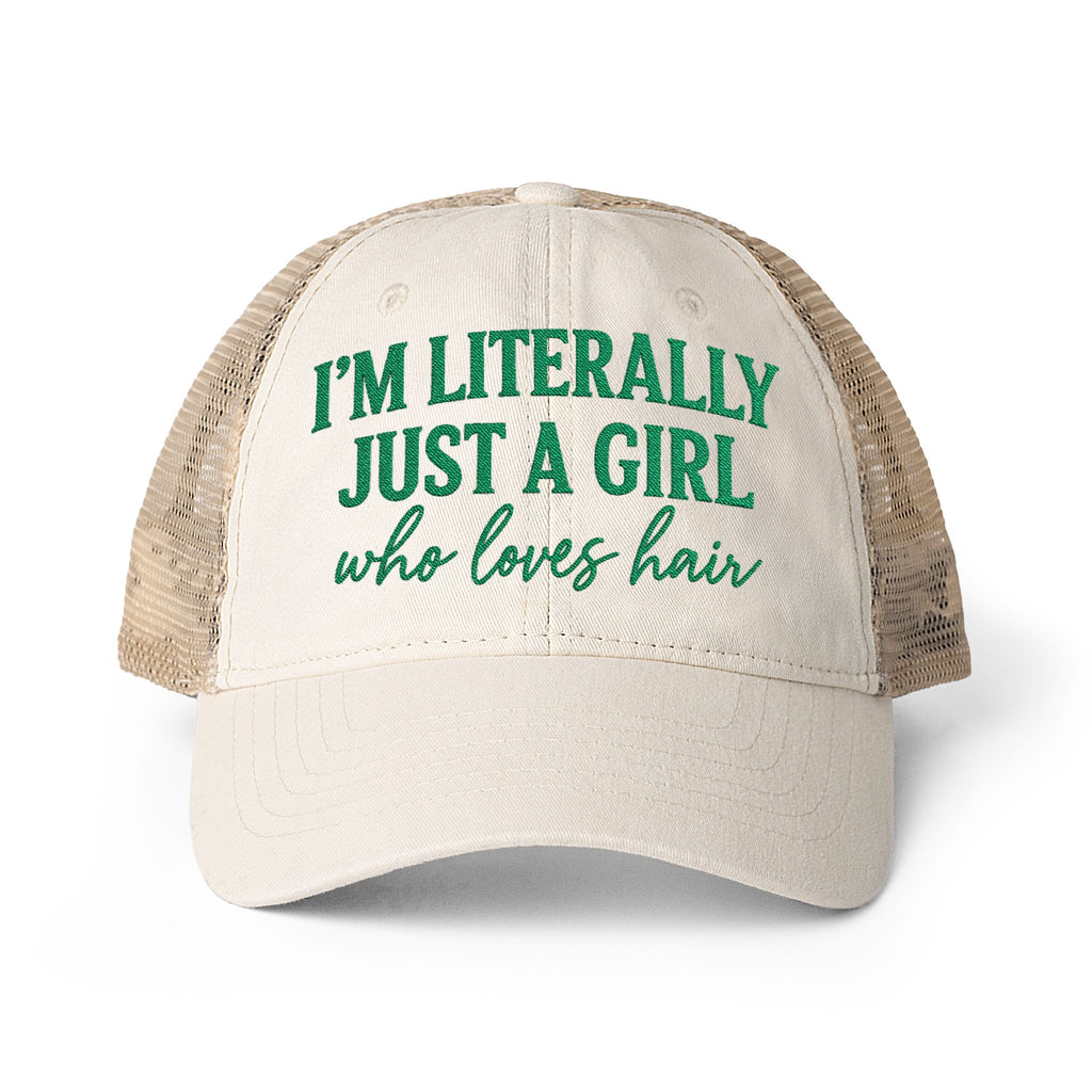Women's Washed Mesh-Back Cap