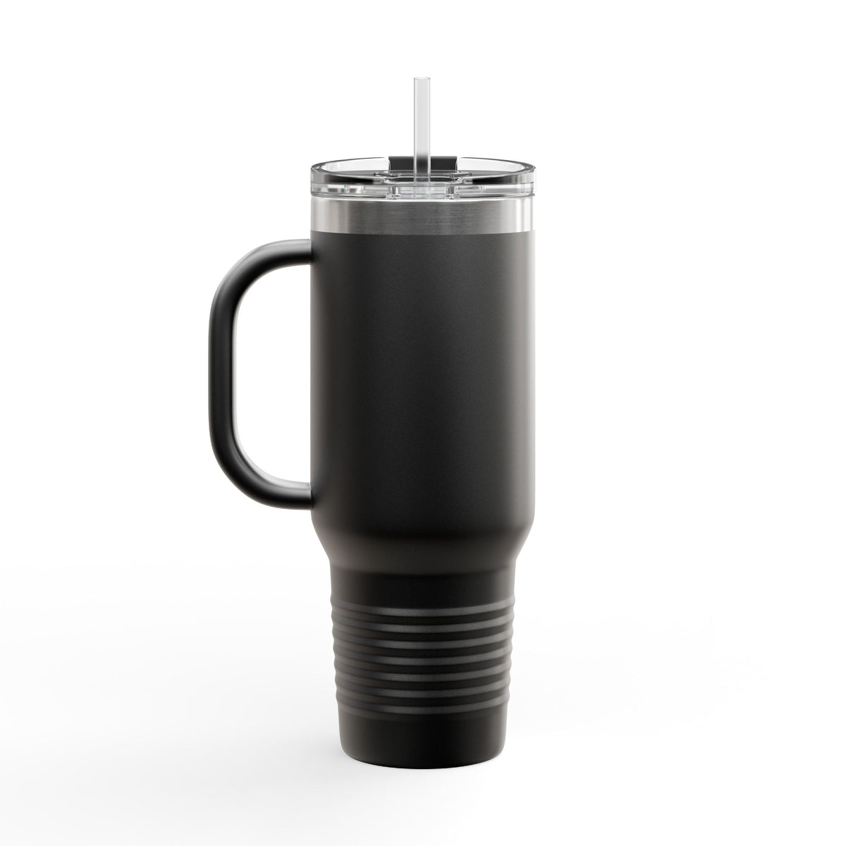 40oz Insulated Travel Mug — 'Wild Vibes' Palm Tree Design