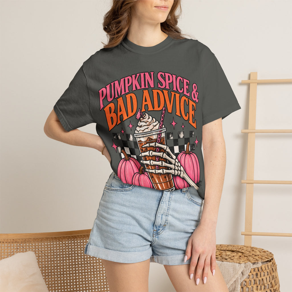 Pumpkin Spice & Bad Advice T-Shirt