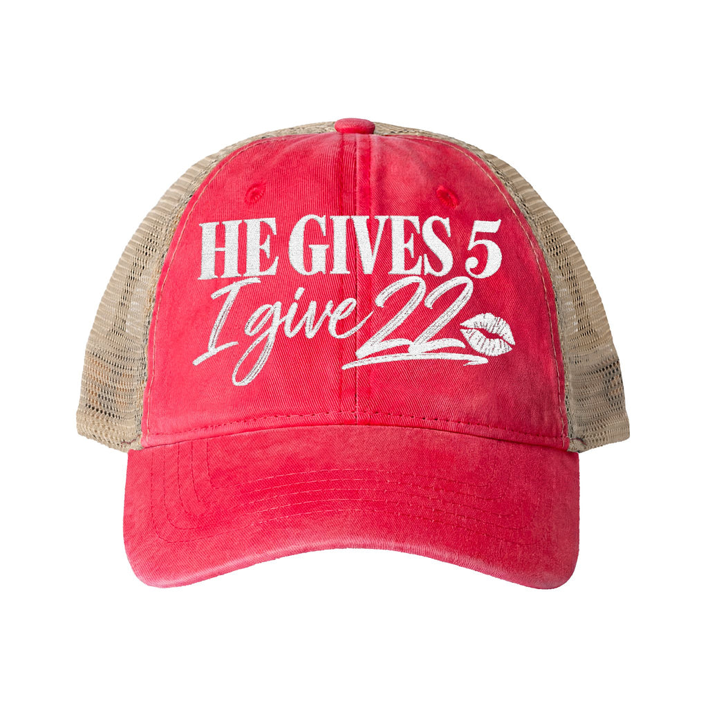 Women's Washed Mesh-Back Cap