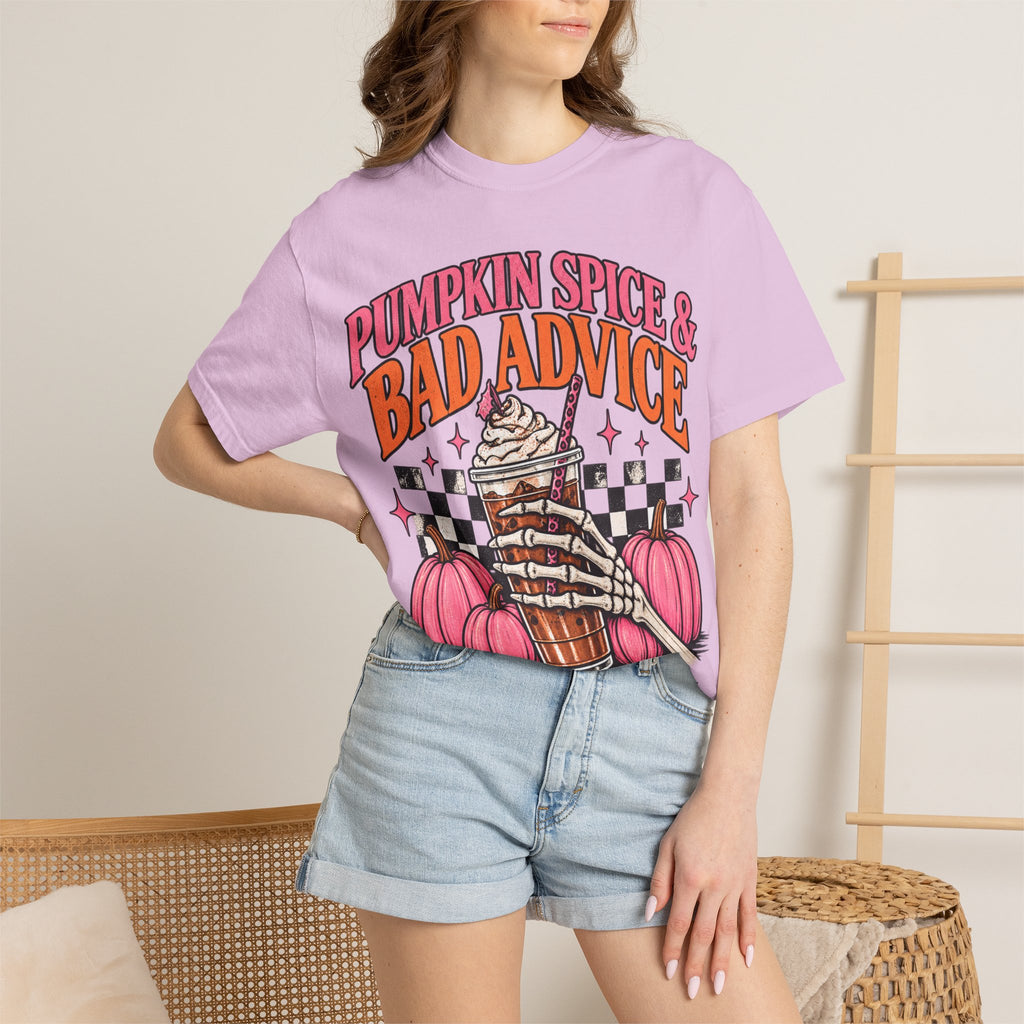 Pumpkin Spice & Bad Advice T-Shirt