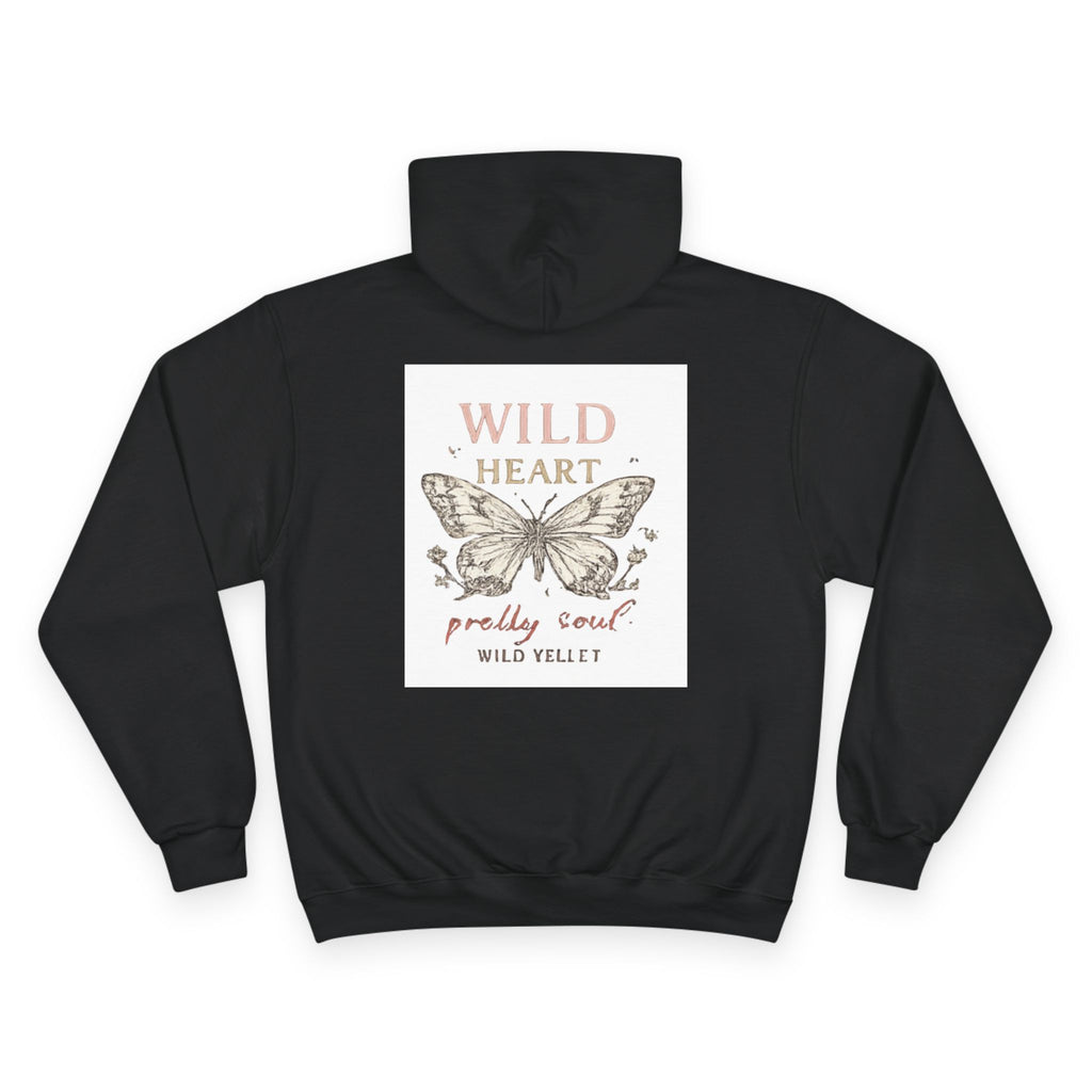 Wild Heart Champion Hoodie – Minimal Script Logo Pullover