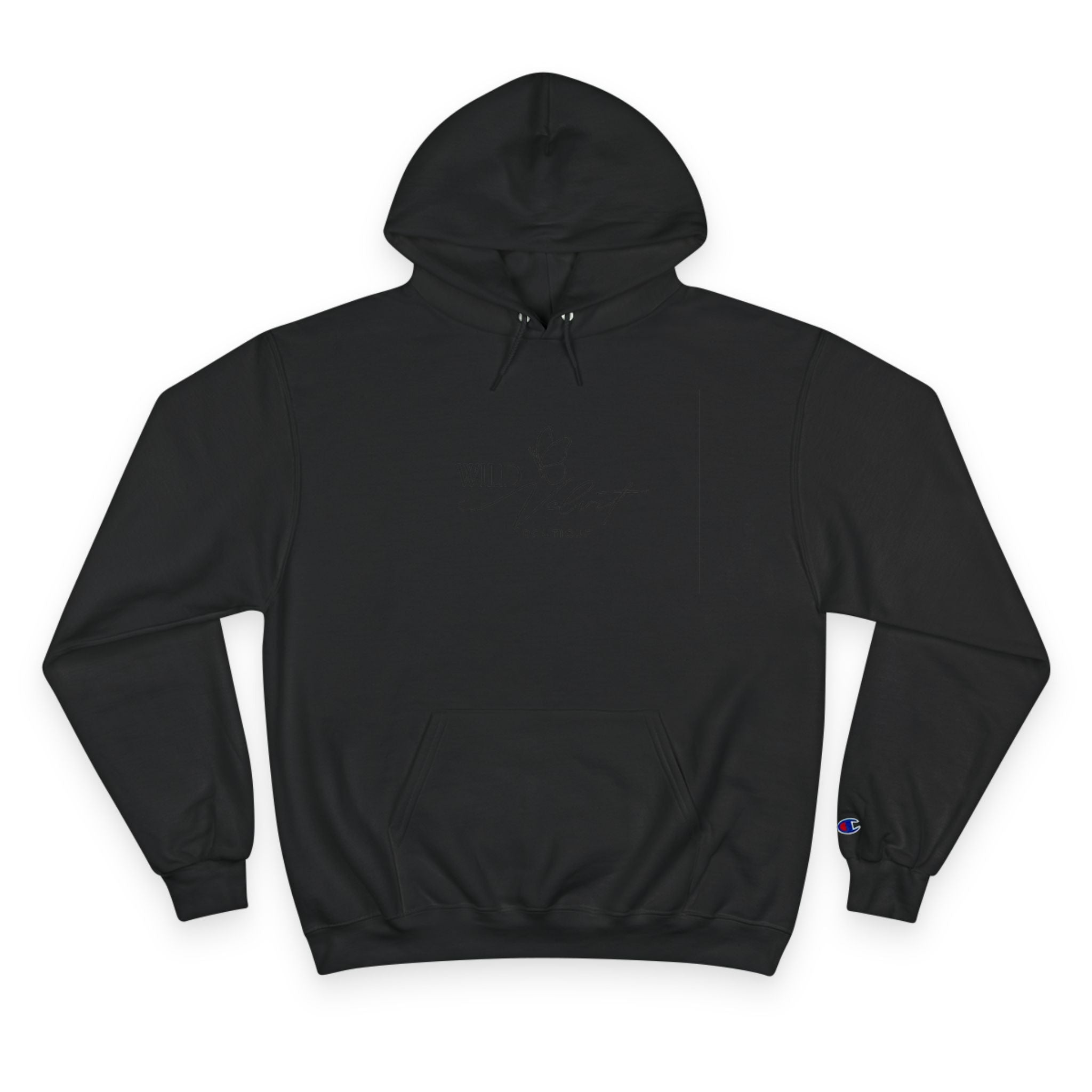 Wild Heart Champion Hoodie – Minimal Script Logo Pullover