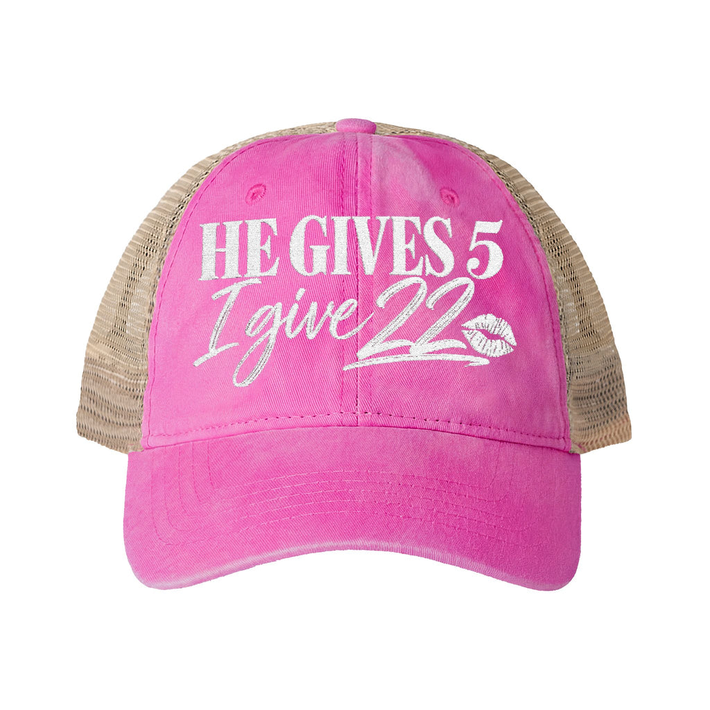 Women's Washed Mesh-Back Cap