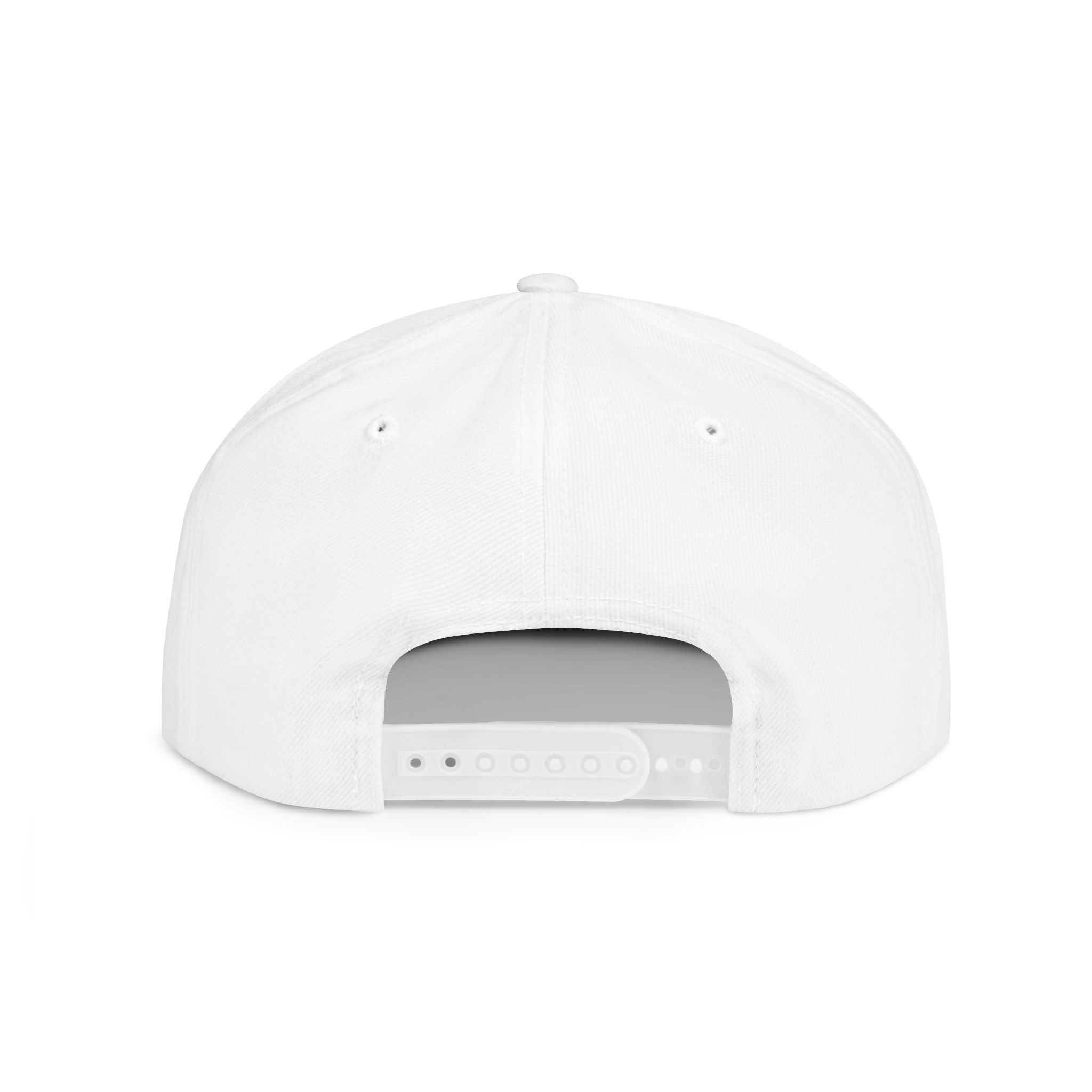 WLD VLVT. Flat Bill Snapback Hat — Minimal Logo Streetwear Cap