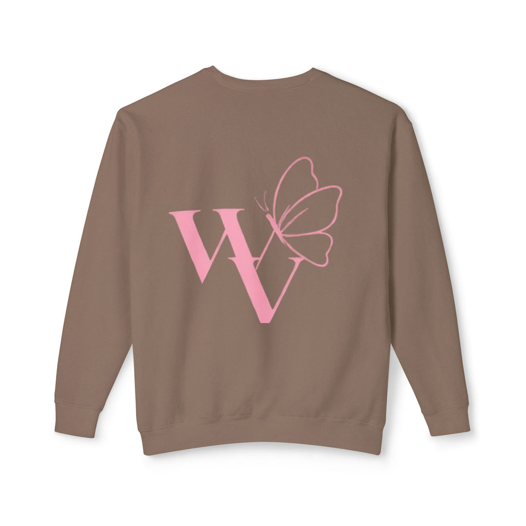 Wild Velvet Crewneck Sweatshirt - 'Wild Velvet EST. 2025' Retro Pink Graphic