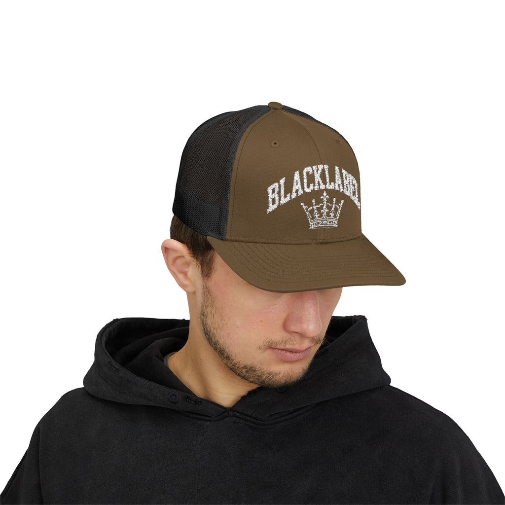 Black Label Crown Trucker Cap