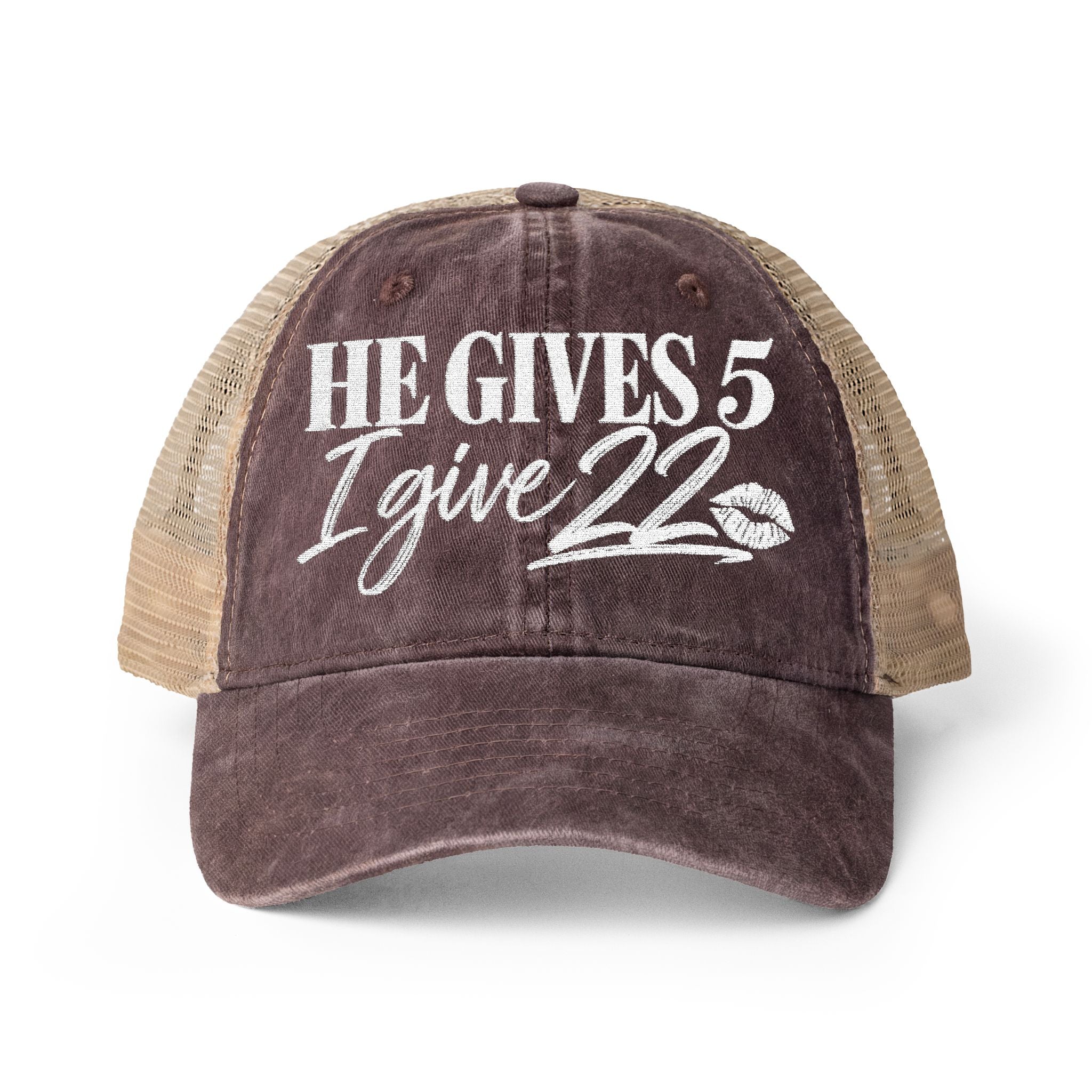 Women's Washed Mesh-Back Cap