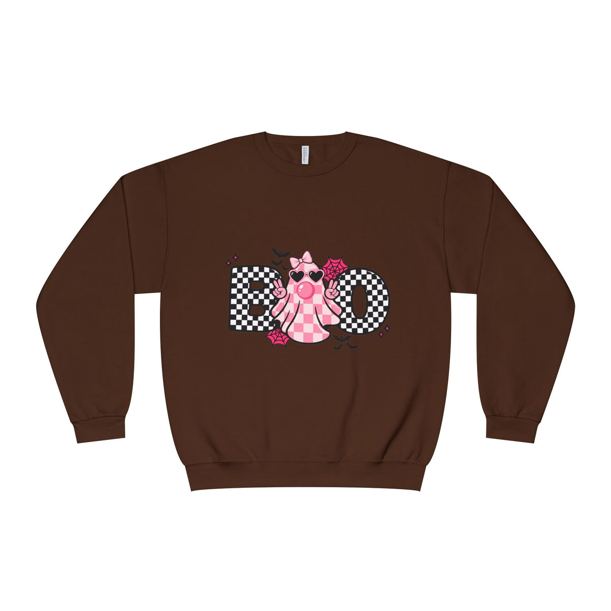 Koo Checkerboard Cat Crewneck Sweatshirt