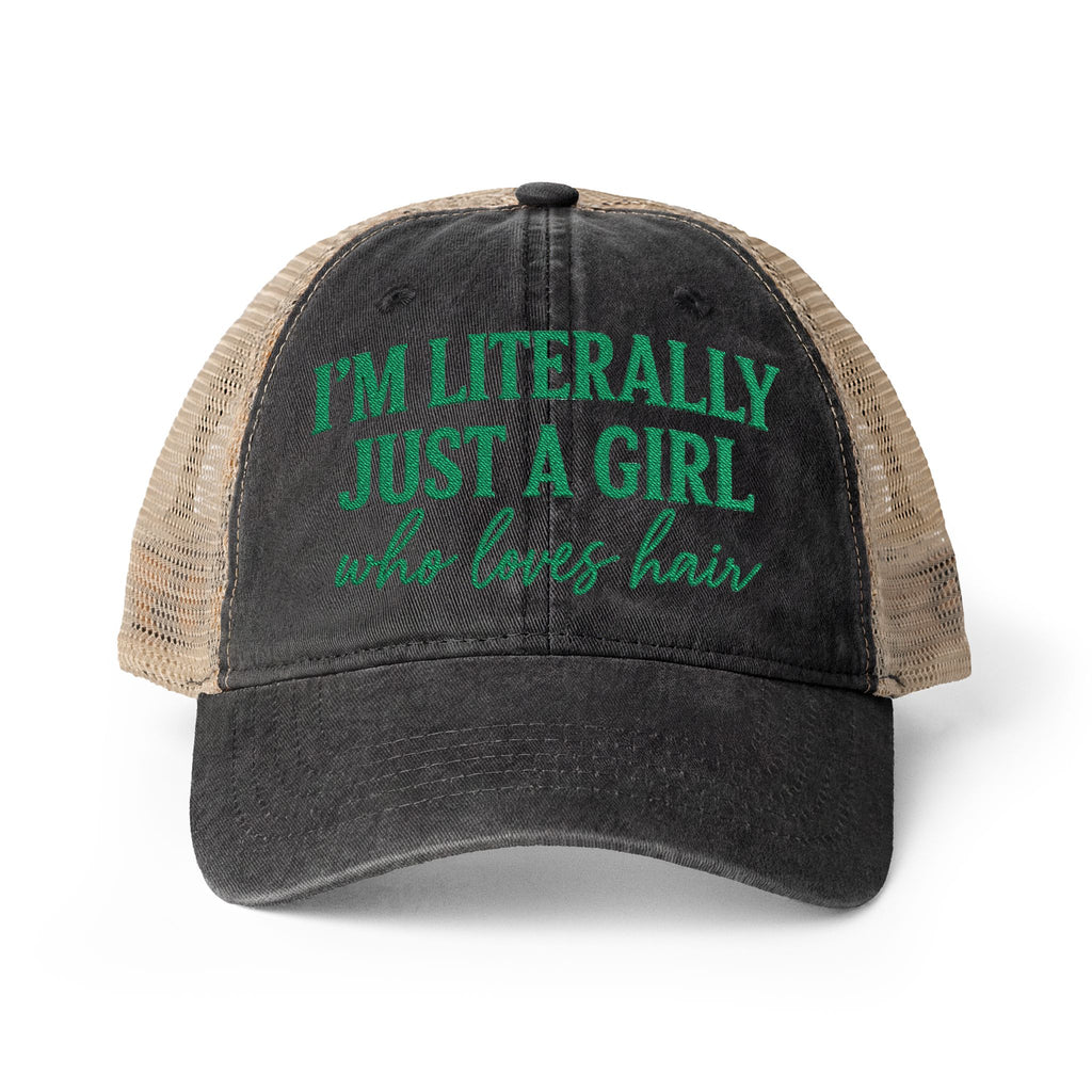 Women's Washed Mesh-Back Cap