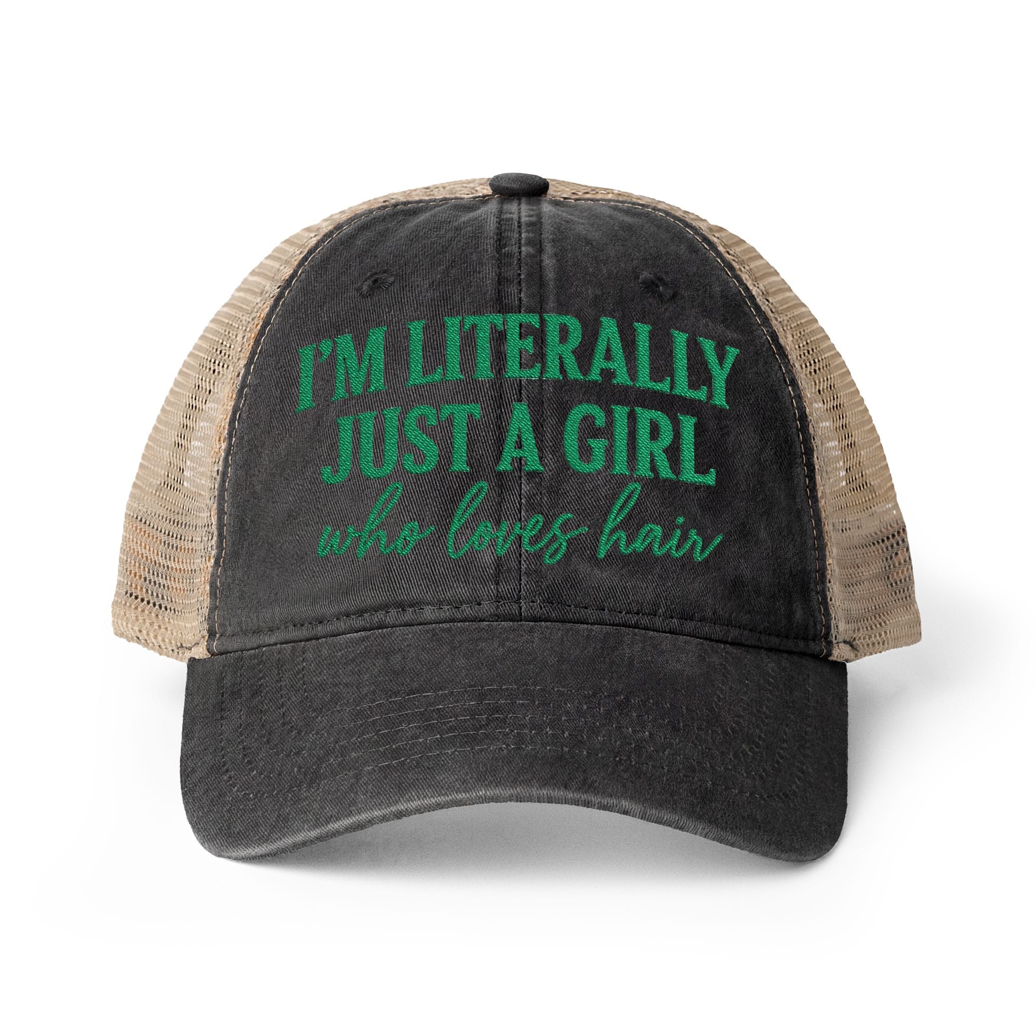Women's Washed Mesh-Back Cap