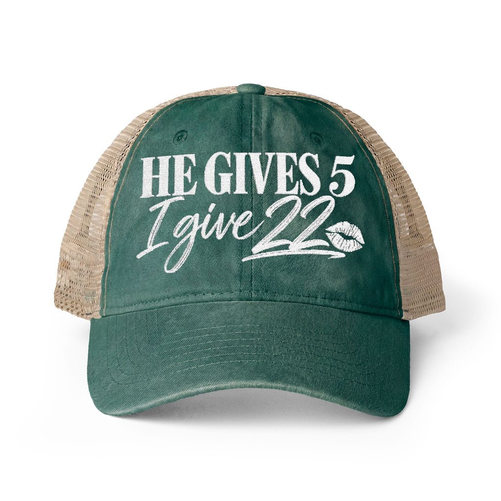 Women's Washed Mesh-Back Cap