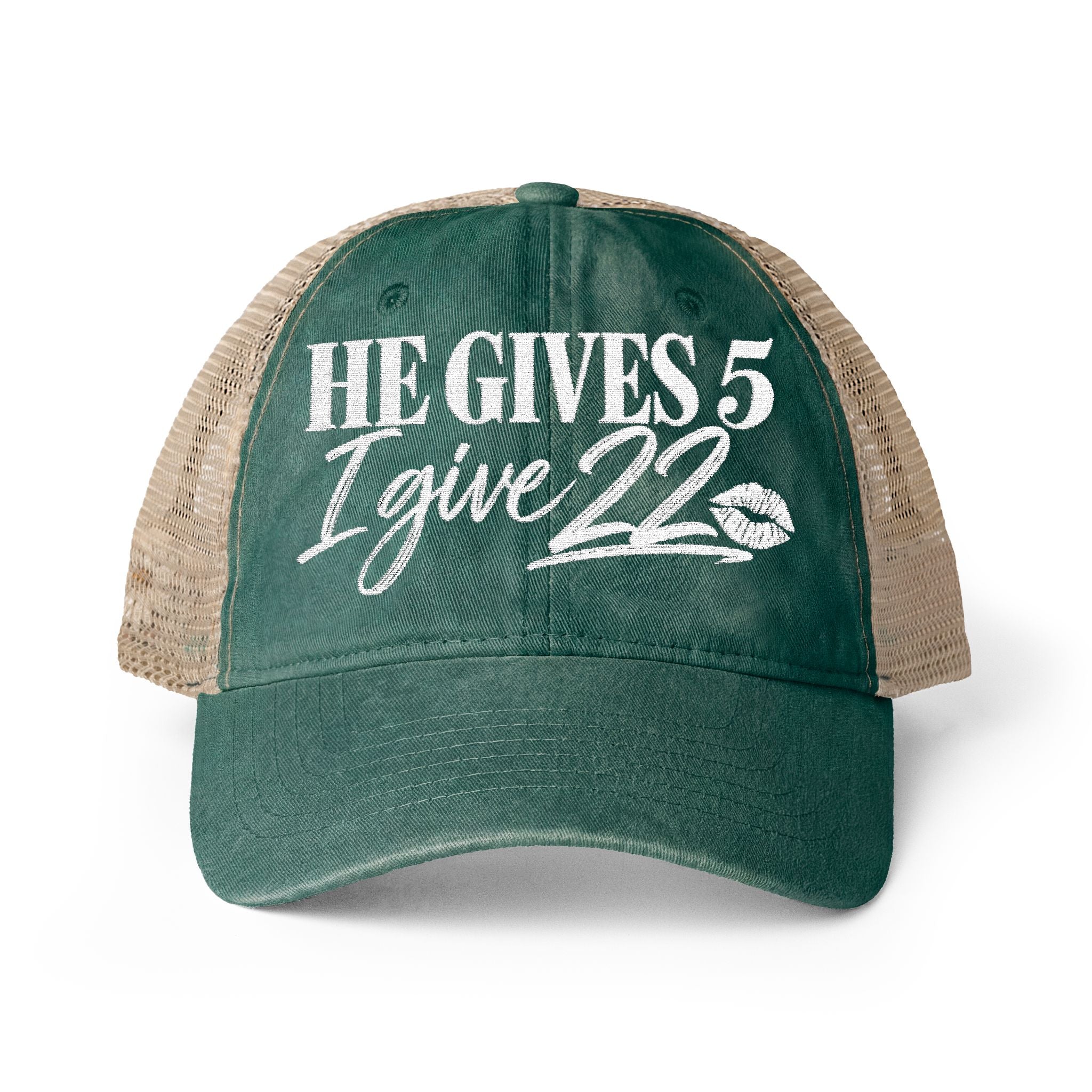 Women's Washed Mesh-Back Cap