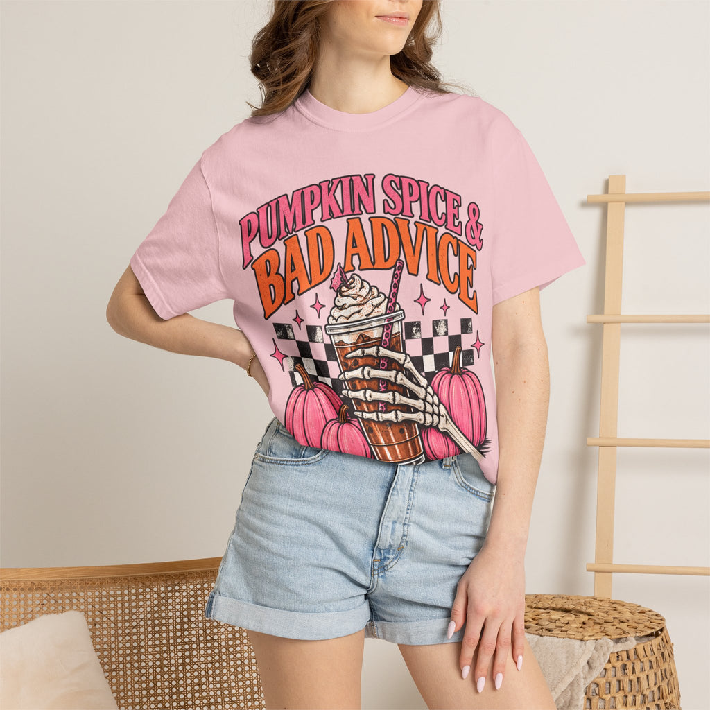 Pumpkin Spice & Bad Advice T-Shirt