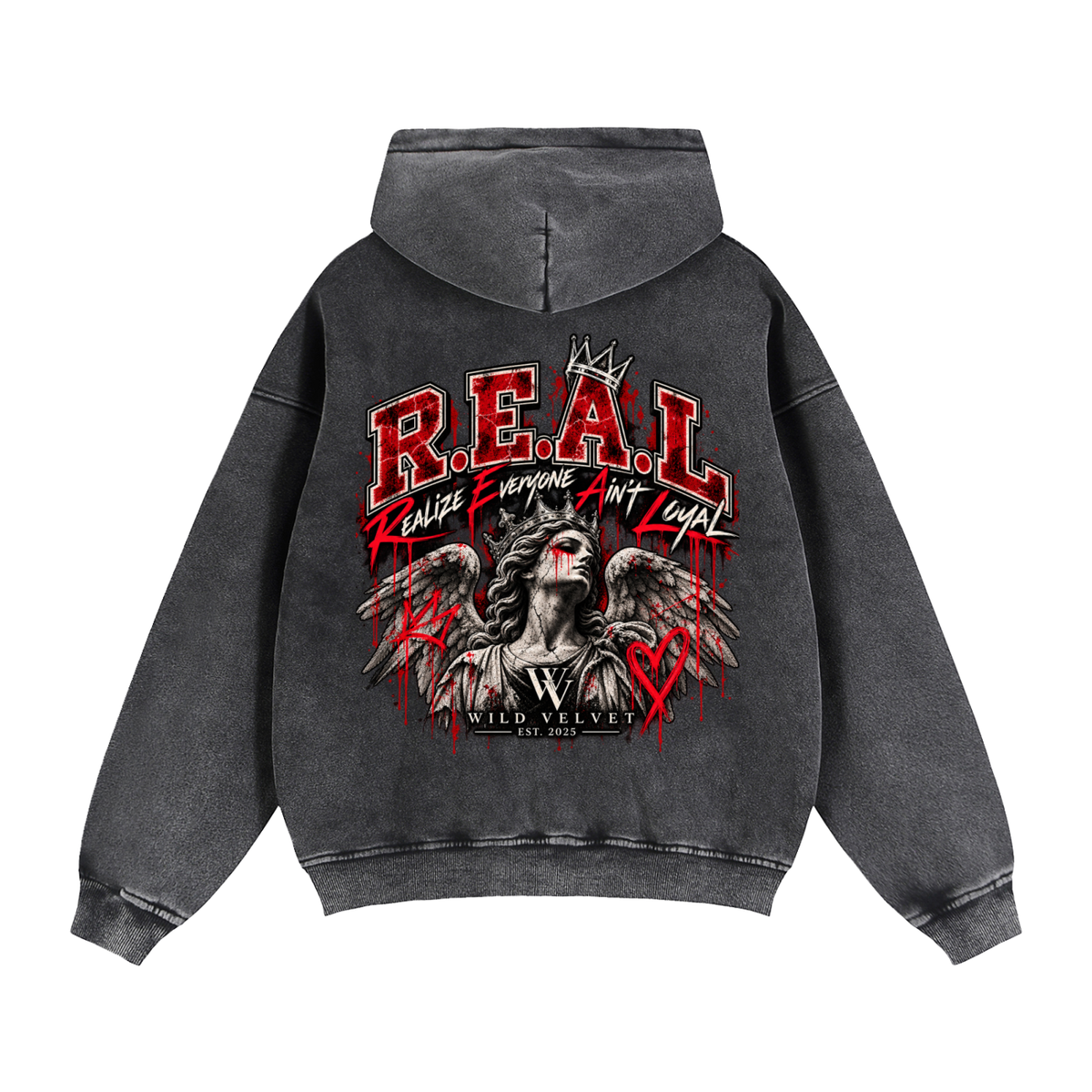 Zip-Through Boxy Fleece Hoodie