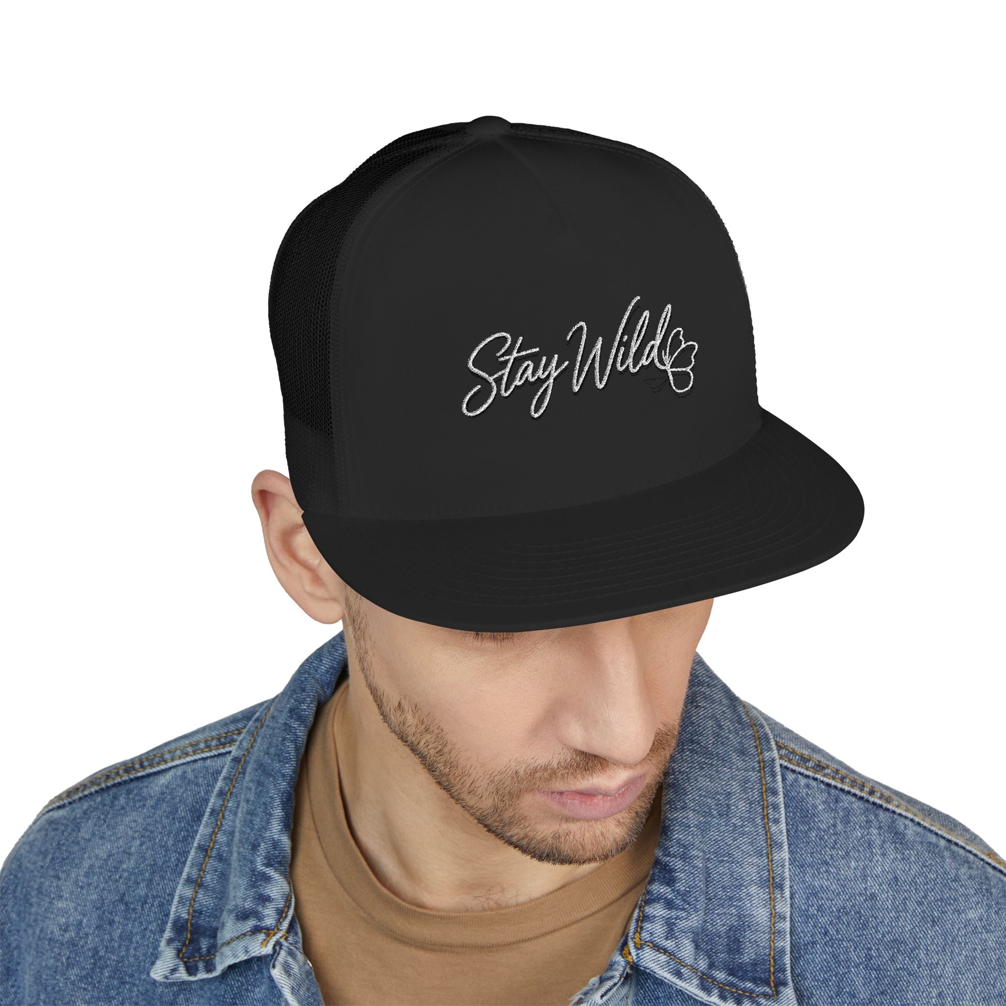 Silver Glitter 'Bride Tribe' Trucker Cap