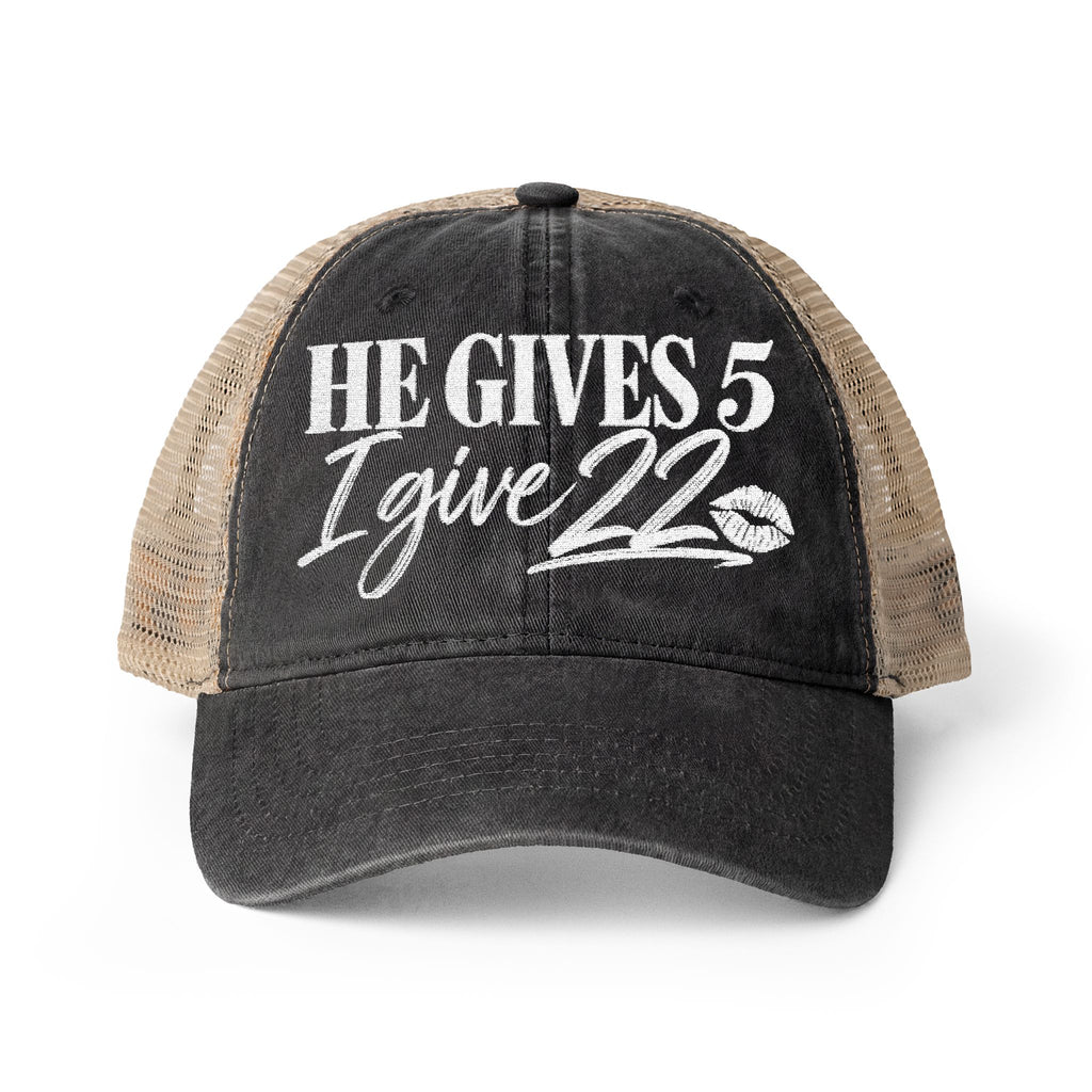 Women's Washed Mesh-Back Cap