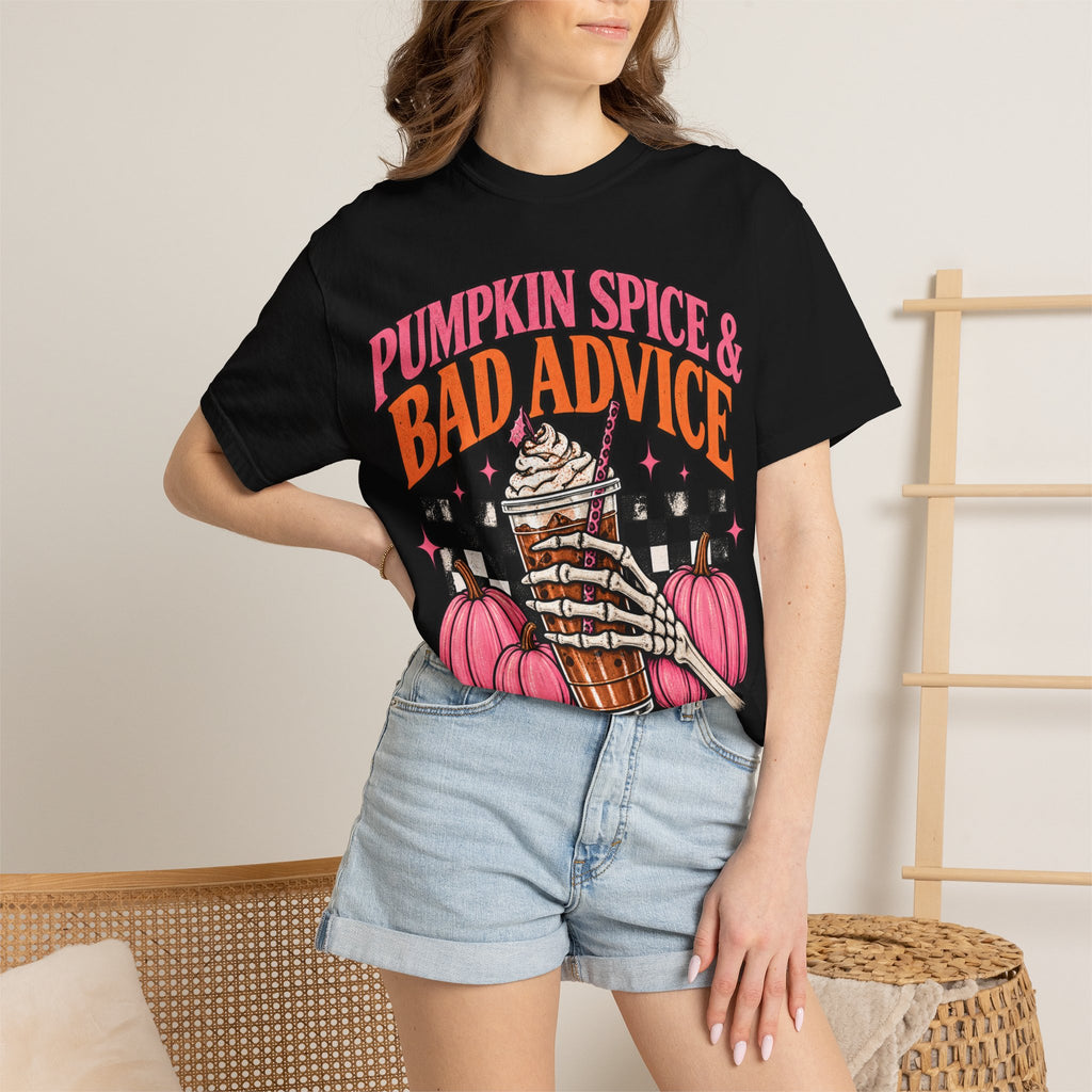 Pumpkin Spice & Bad Advice T-Shirt