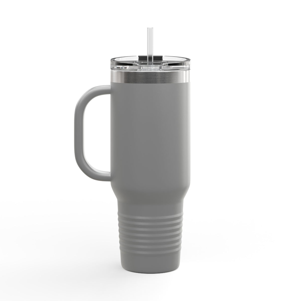 40oz Insulated Travel Mug — 'Wild Vibes' Palm Tree Design