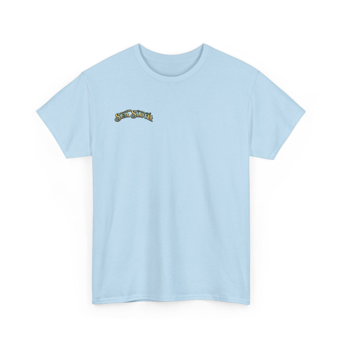 Sea Sloth Biloxi Tee — Retro Beach Sloth Graphic T-Shirt