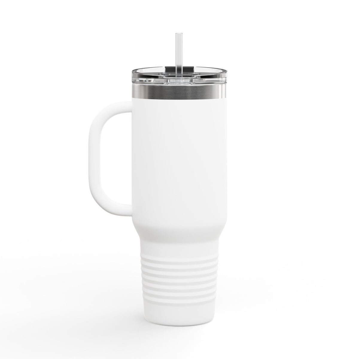 40oz Insulated Travel Mug — 'Wild Vibes' Palm Tree Design