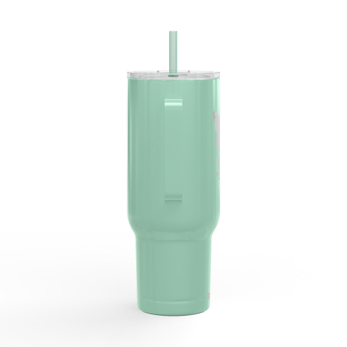 40oz Engraved Tumbler with Lid – Butterfly 'Wildflower' Design, Insulated Travel Cup