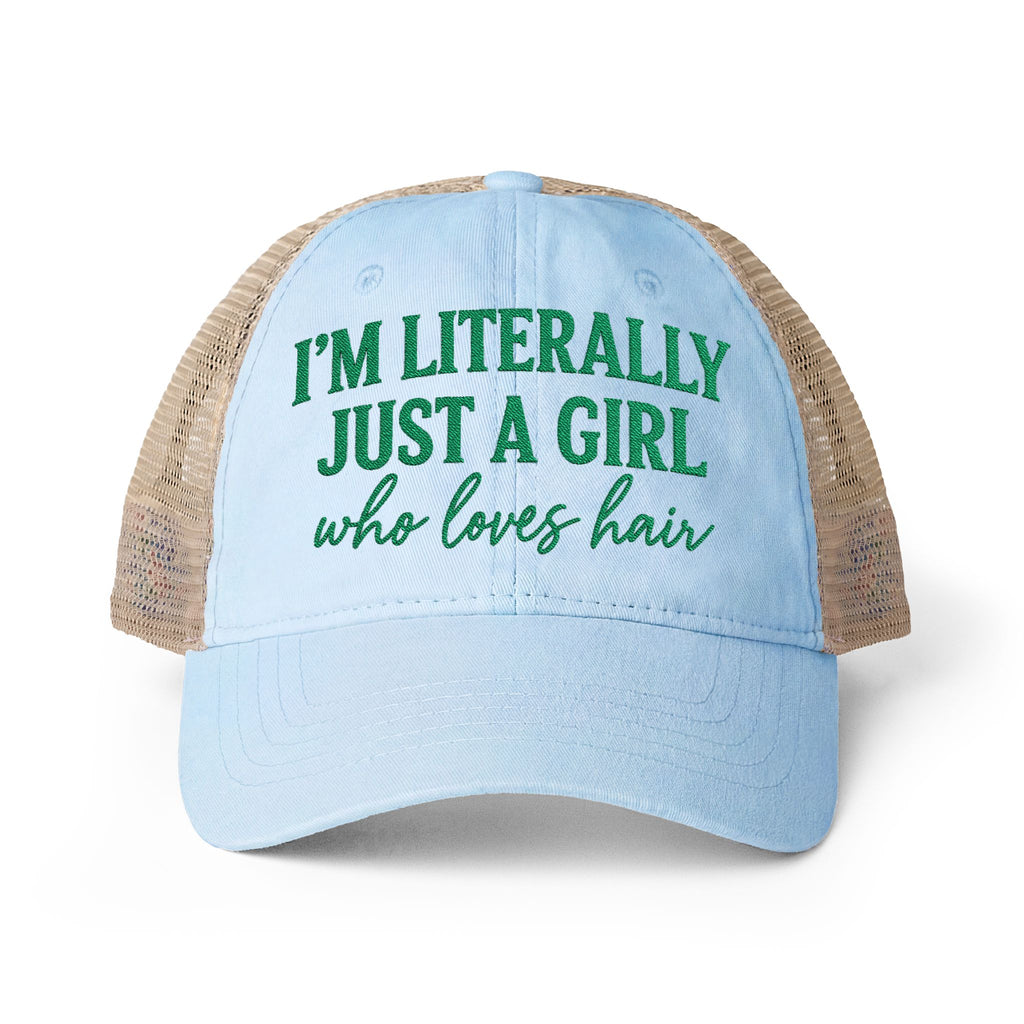 Women's Washed Mesh-Back Cap