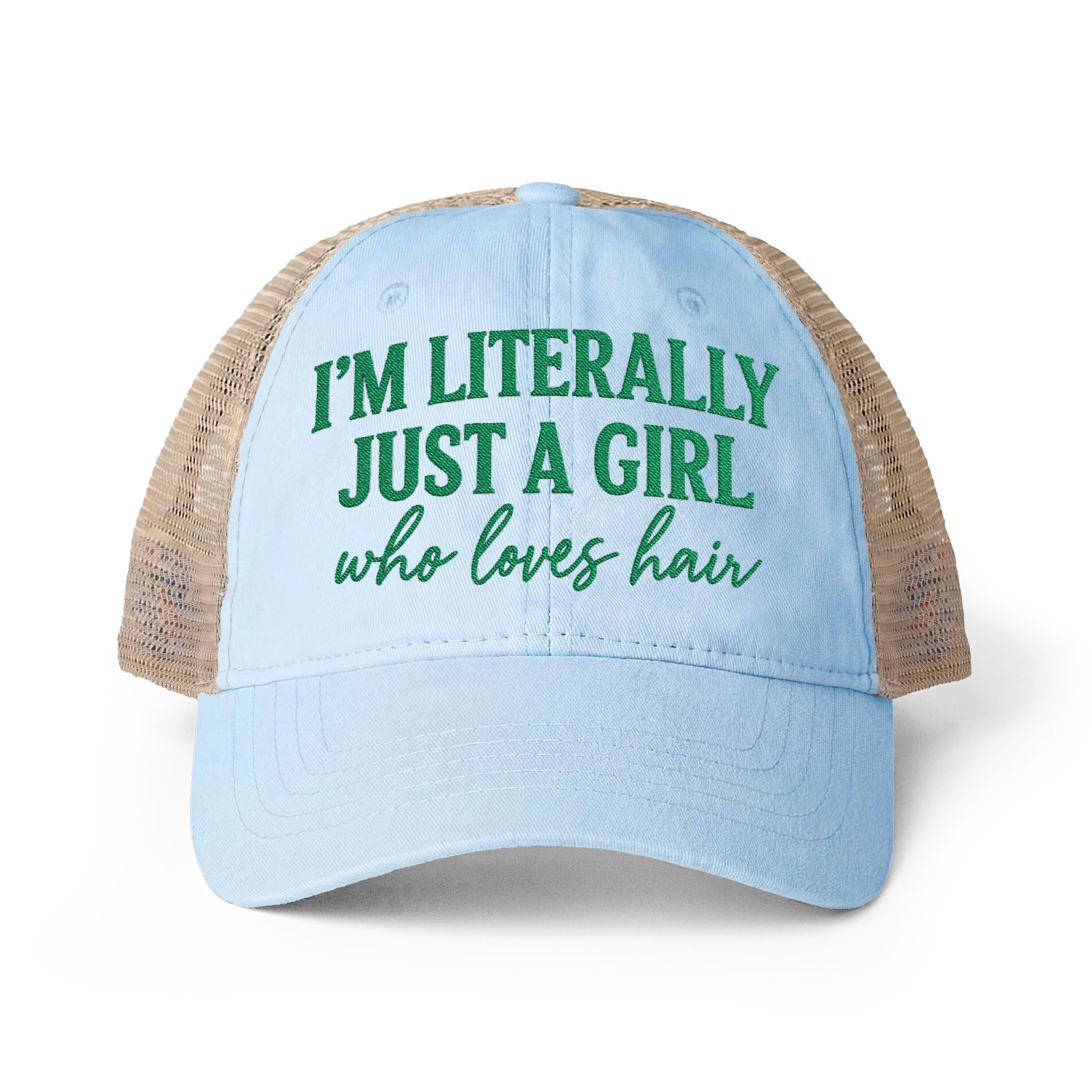 Women's Washed Mesh-Back Cap