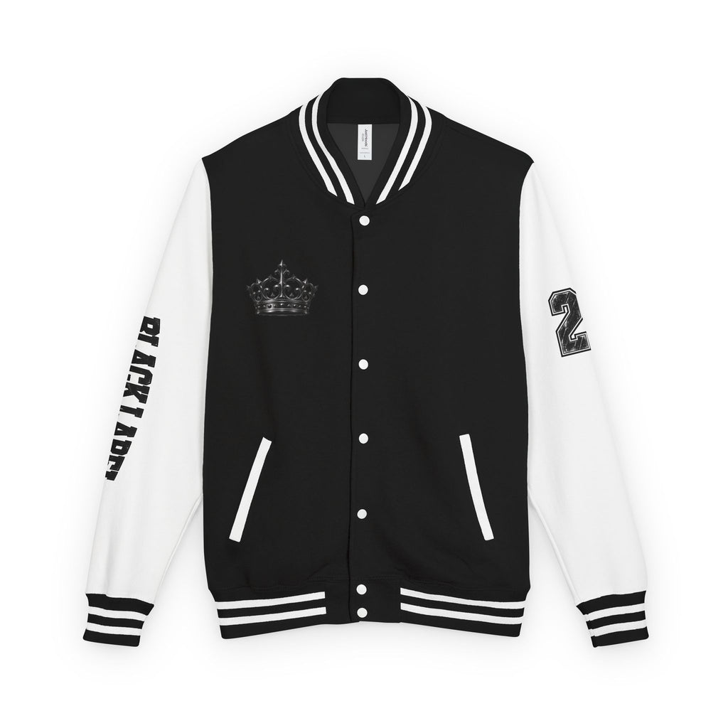 Letterman Jacket — 'R.E.A.L.' Graphic Varsity Jacket