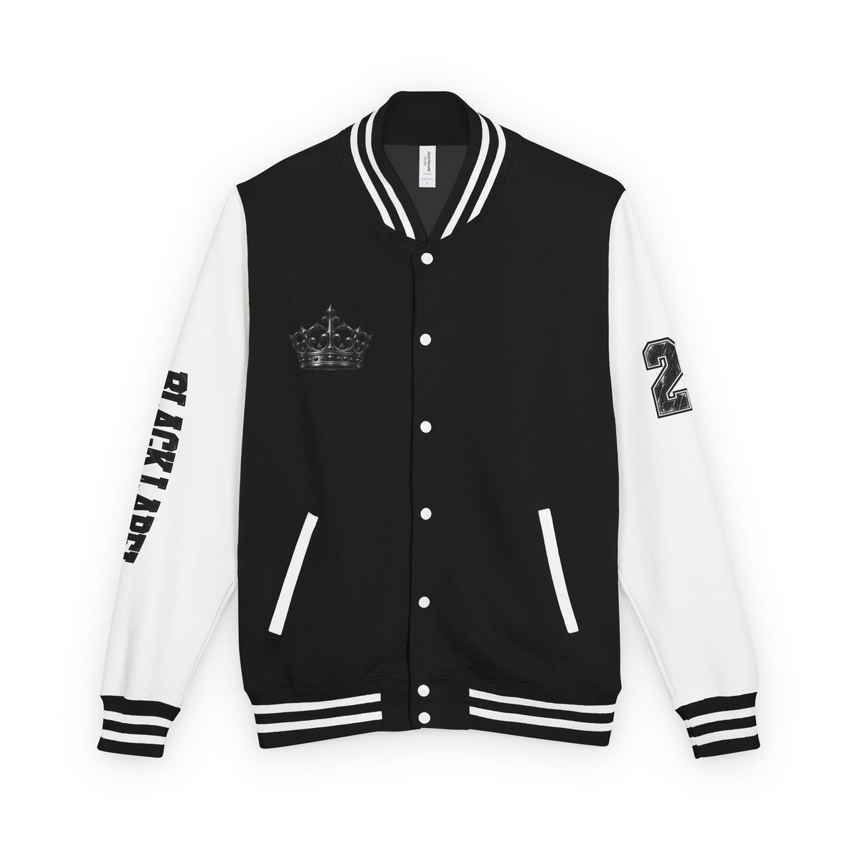 Letterman Jacket — 'R.E.A.L.' Graphic Varsity Jacket