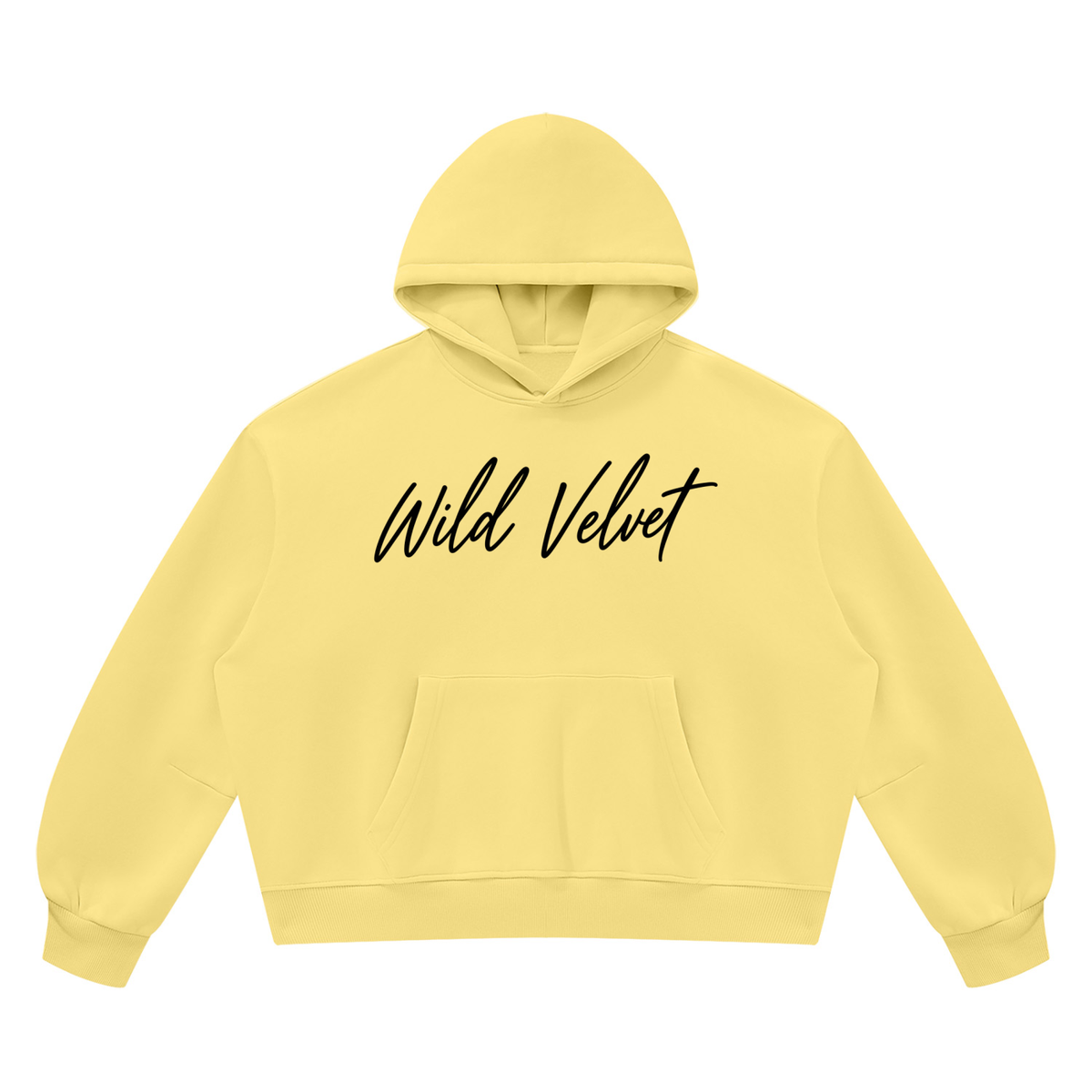 Unisex Vintage Wash Boxy Fleece Hoodie