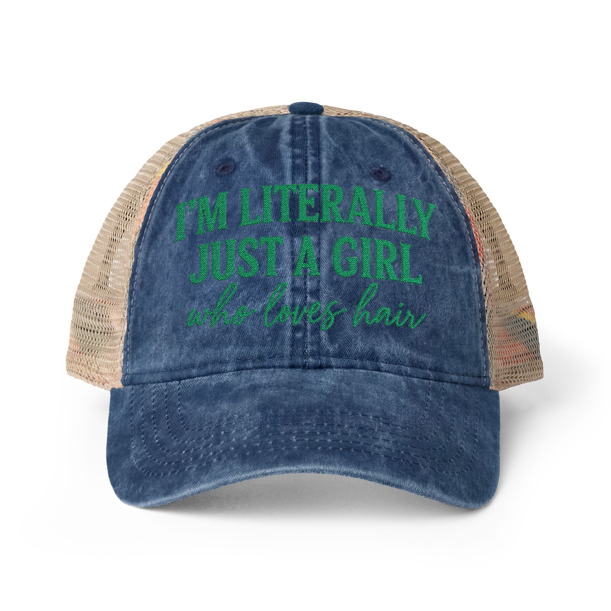 Women's Washed Mesh-Back Cap