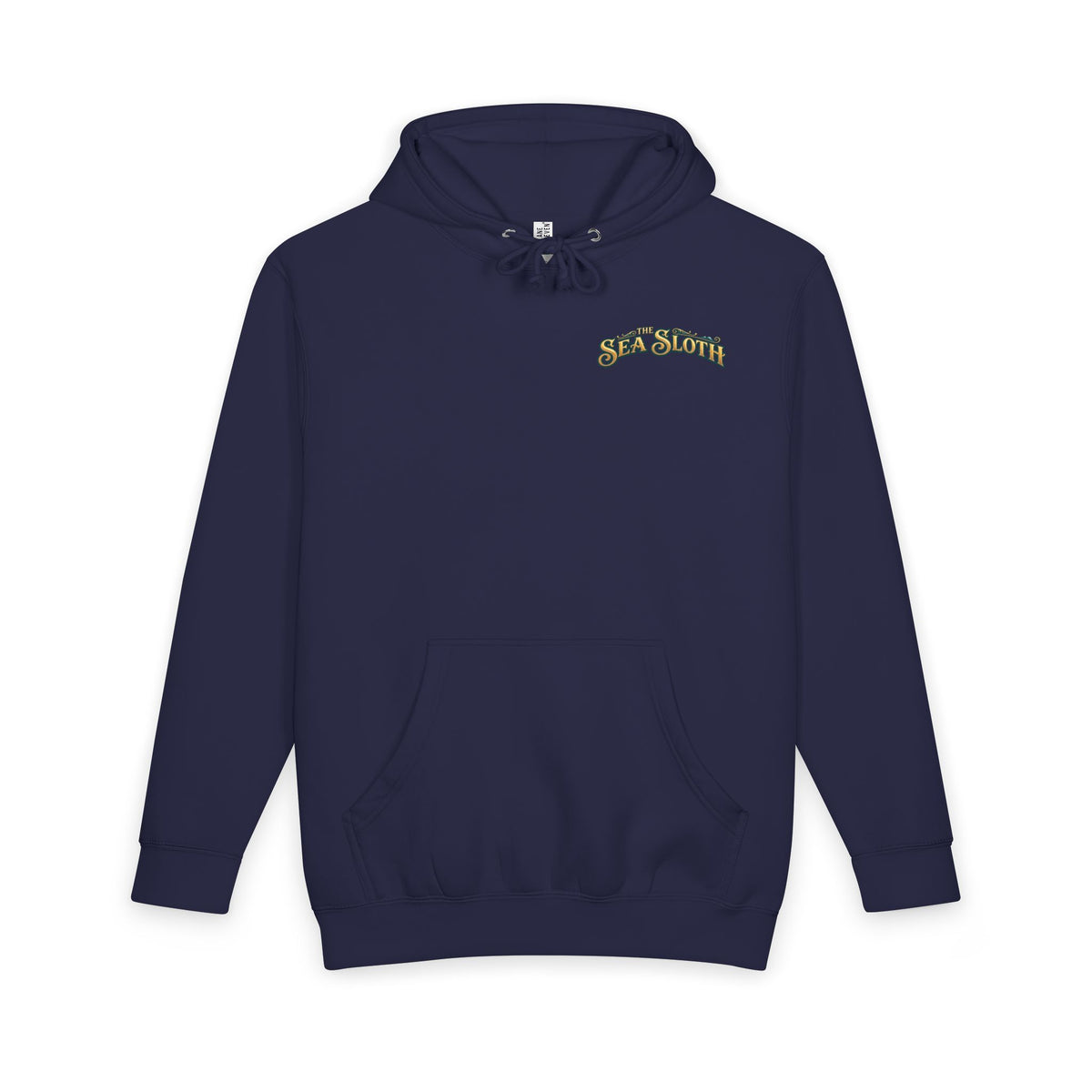Sea Sloth Biloxi Hoodie — Vintage Beach Sloth Graphic Pullover