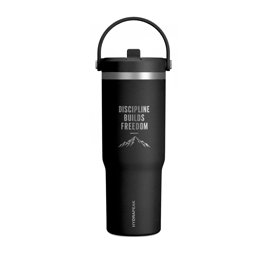 Nomad Tumbler 32oz — 'Discipline Builds Freedom' Insulated Travel Tumbler