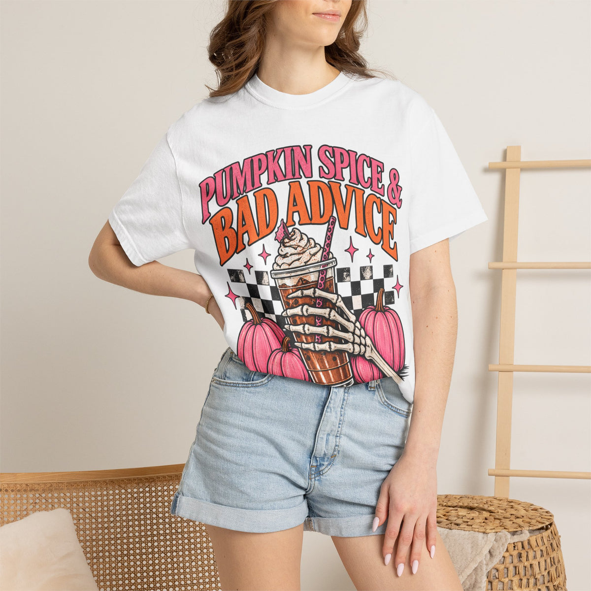 Pumpkin Spice & Bad Advice T-Shirt