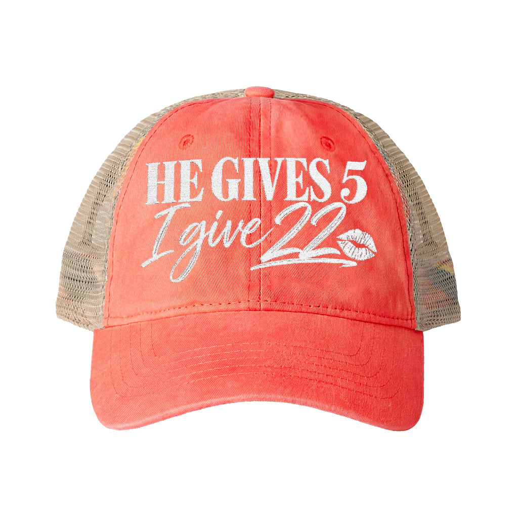 Women's Washed Mesh-Back Cap