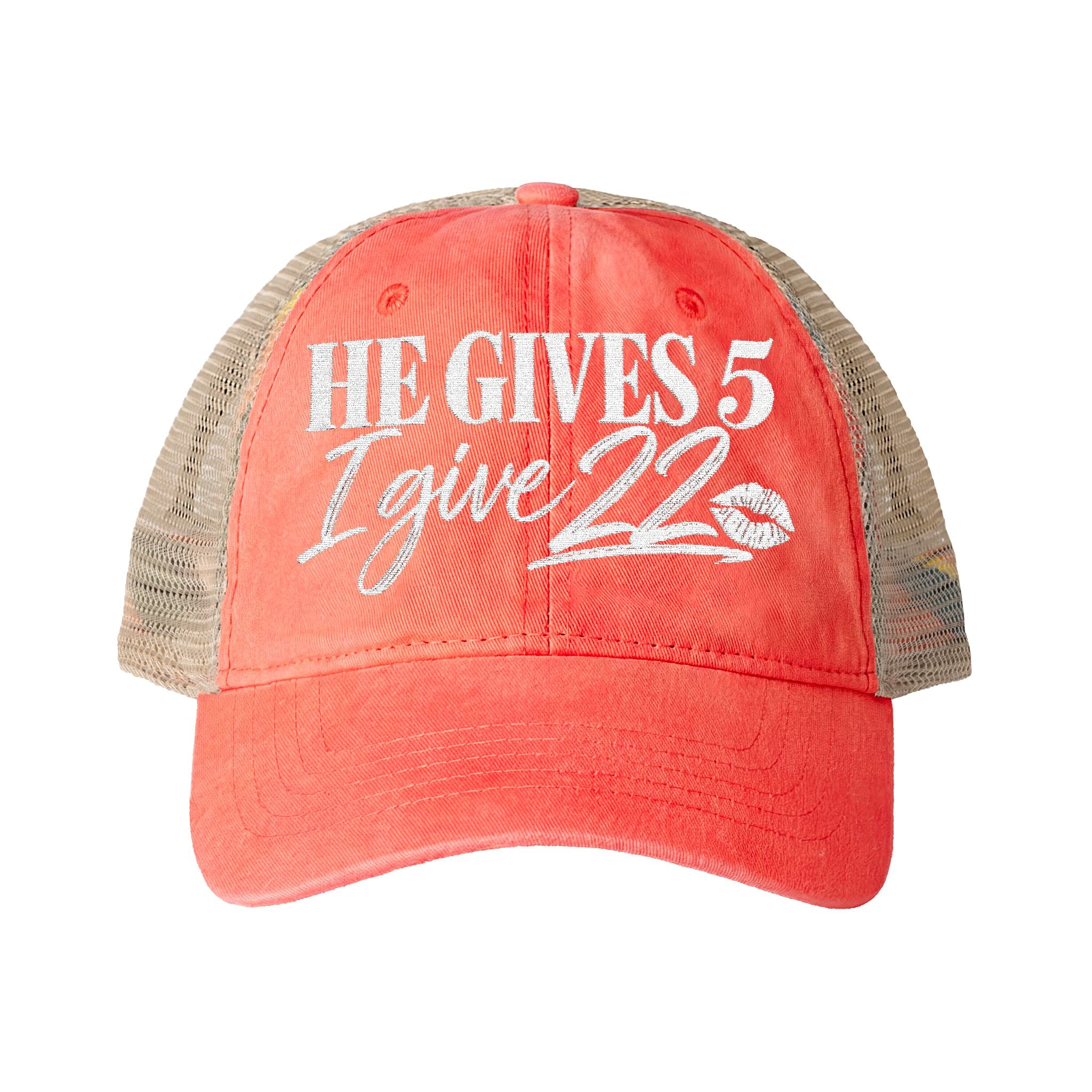 Women's Washed Mesh-Back Cap