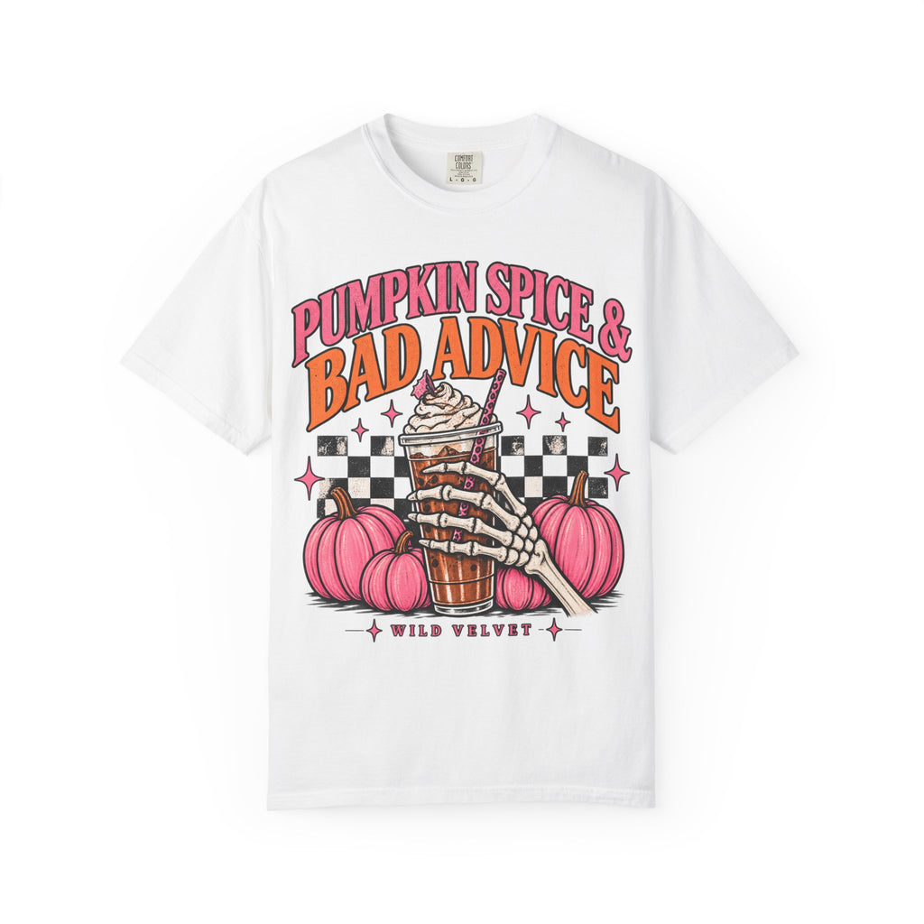 Pumpkin Spice & Bad Advice T-Shirt