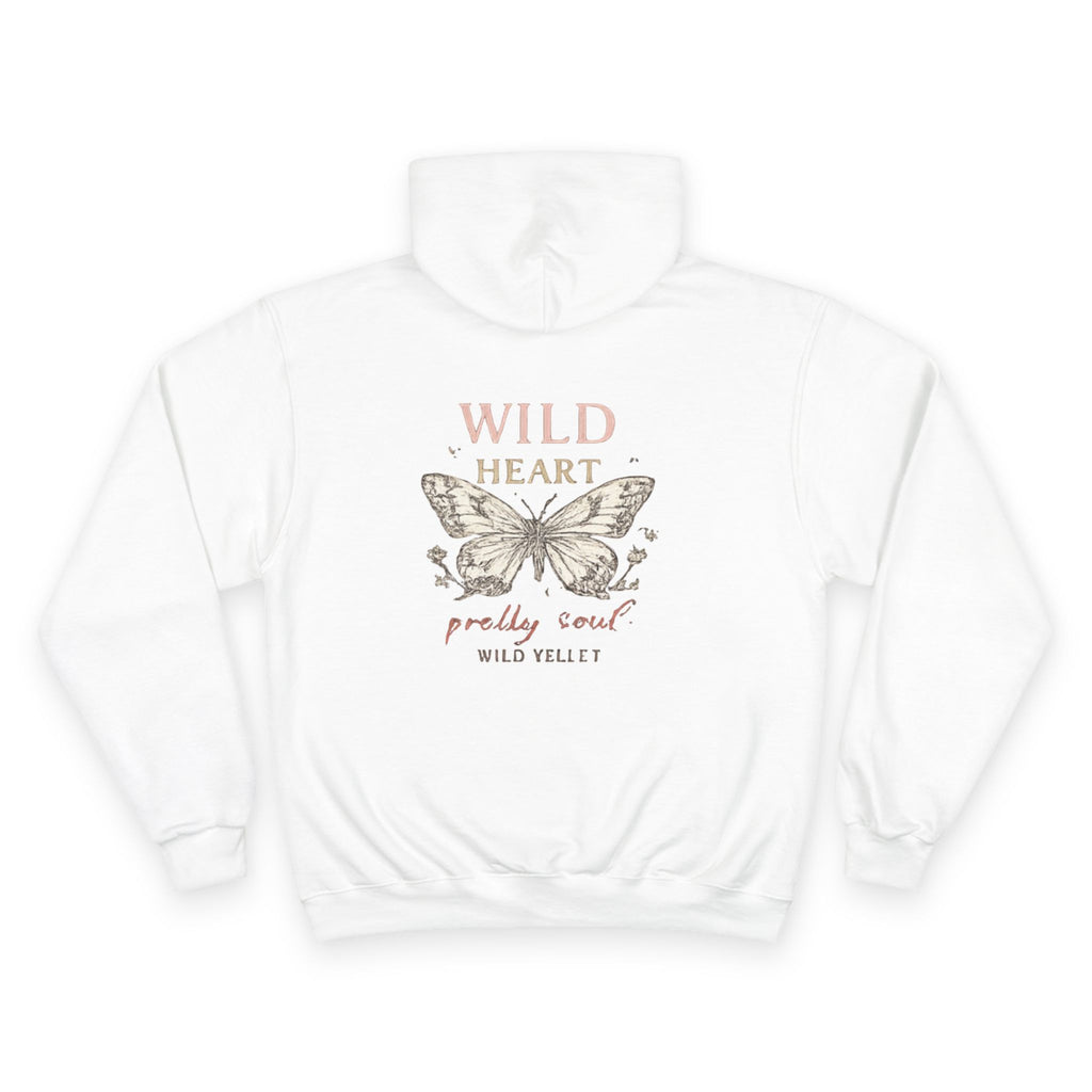 Wild Heart Champion Hoodie – Minimal Script Logo Pullover