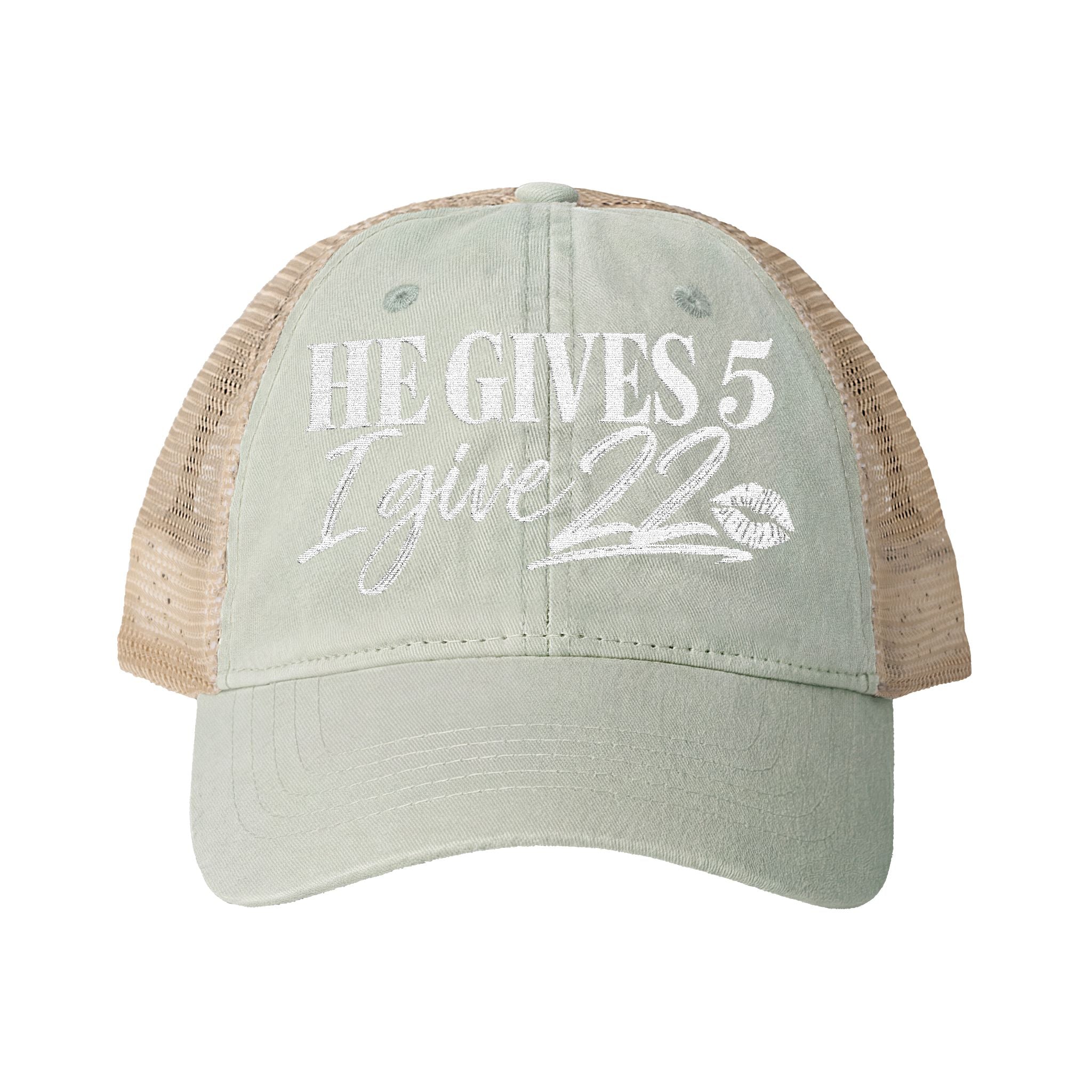 Women's Washed Mesh-Back Cap