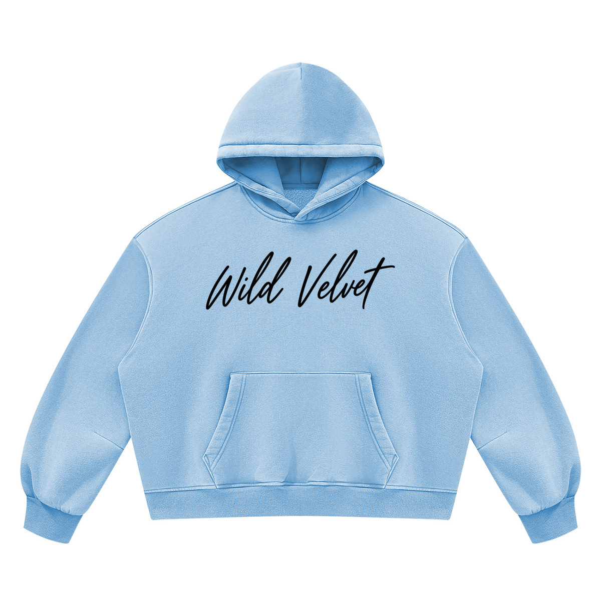 Unisex Vintage Wash Boxy Fleece Hoodie