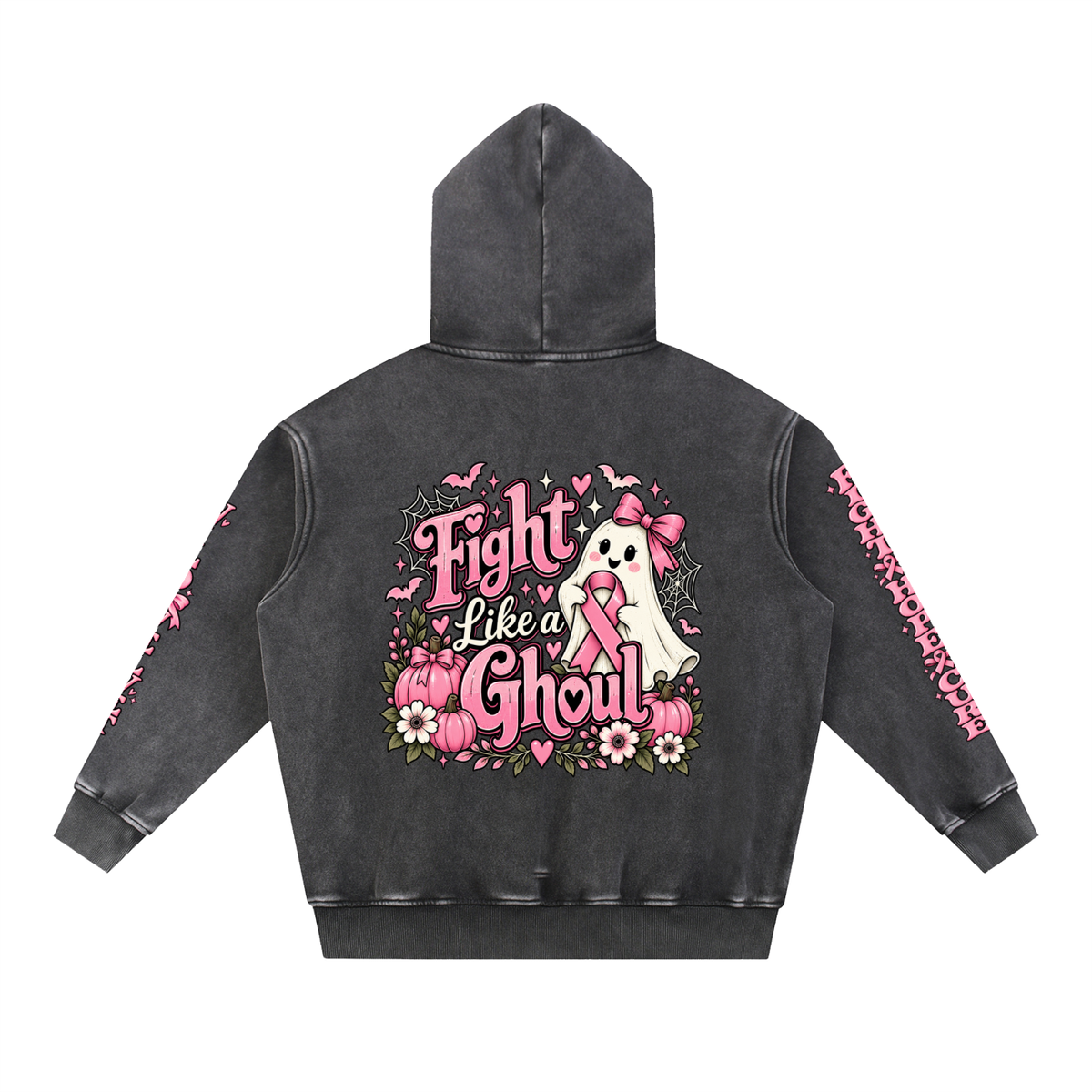 Snow Wash Fleece Oversize Hoodie